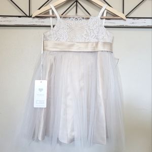 JJs House Lace Flower Girl Dress Size 6